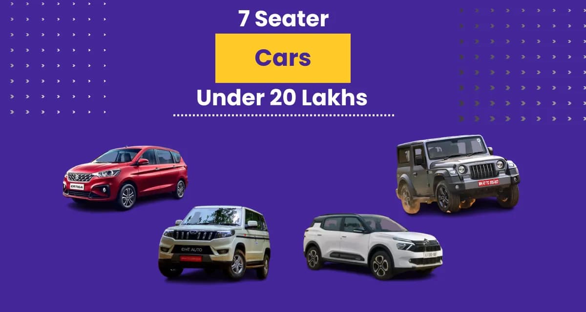 Affordability and Comfort Best 7Seater Cars Under 20 Lakhs in India