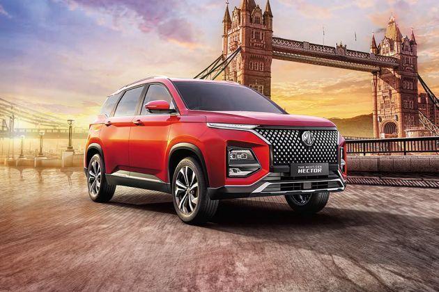 MG Hector front image