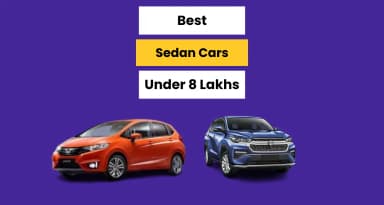 Best sedan cars under 8 lakhs