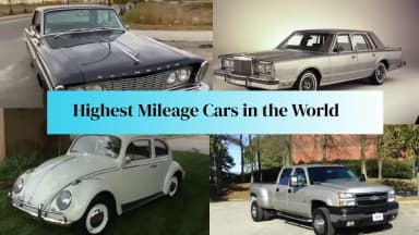 Highest Mileage Cars in the world