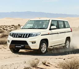Mahindra Bolero Neo Plus front angle view