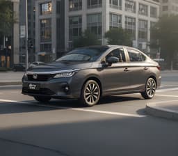 Honda City Hybrid front angle view