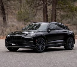 Aston Martin DBX front angle view
