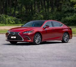 Lexus ES front angle view