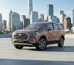 MG Gloster front angle view