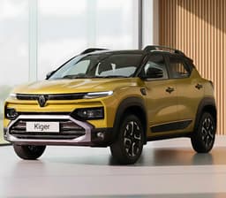 Renault Kiger front angle view