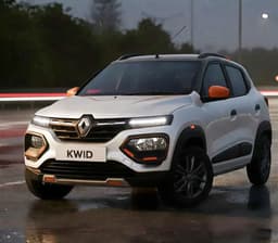 Renault KWID front angle view