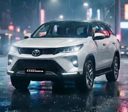 Toyota Fortuner Legender front angle view