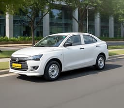 Maruti Dzire Tour S front angle view