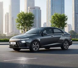 Hyundai Verna front angle view