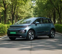 MG Windsor EV front angle view