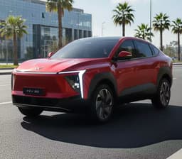 Mahindra XEV 9e front angle view