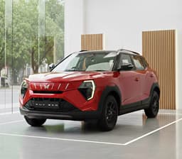 Mahindra XUV 3XO front angle view