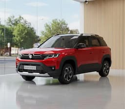 Maruti Brezza front angle view