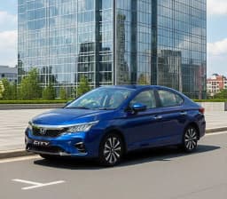 Honda City front angle view