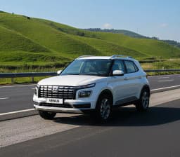 Hyundai Venue front angle view