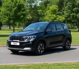 Kia Sonet front angle view