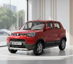 Maruti S-Presso front angle view