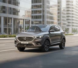 MG Astor front angle view