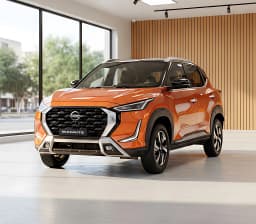 Nissan Magnite front angle view