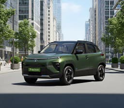 Tata Punch EV front angle view