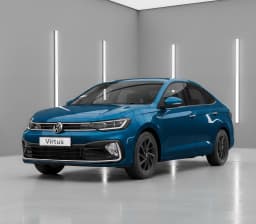 Volkswagen Virtus front angle view