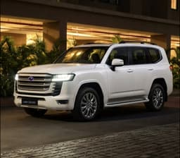 Toyota Land Cruiser 300 front angle view