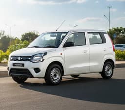 Maruti Wagon R tour front angle view