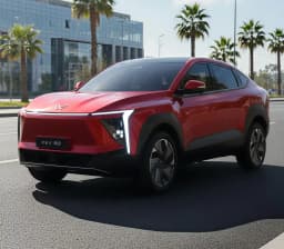 Mahindra XEV 9e front angle view