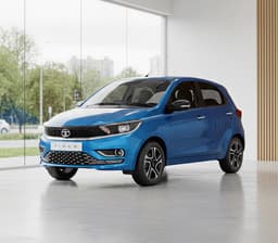 Tata Tiago front angle view
