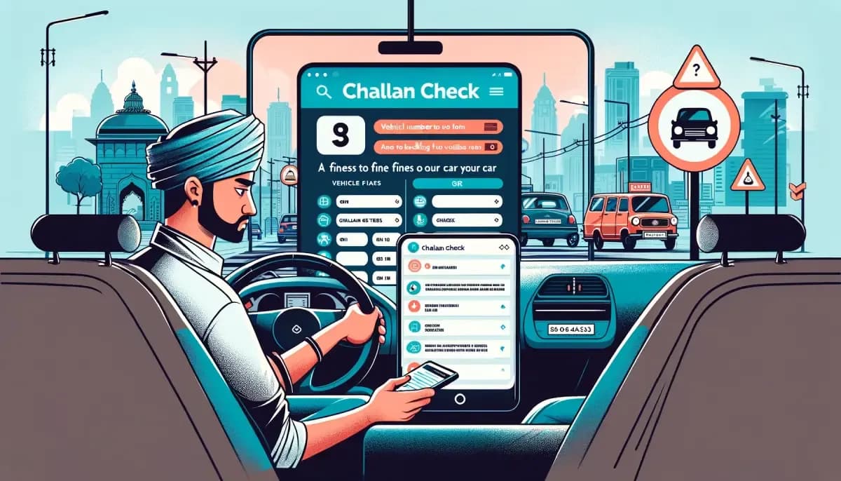 A Driver's Guide to Challan Check: How to Find Fines on Your Car in India