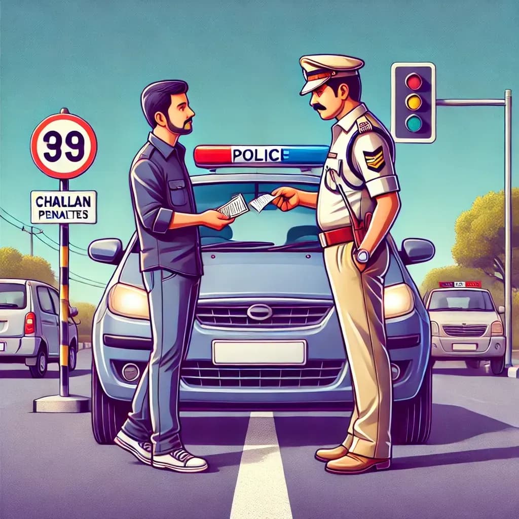 Challan Penalties in Andhra Pradesh vs Jammu and Kashmir