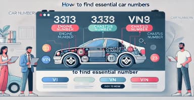 Finding Essential Car Numbers: Engine, Chassis, and VIN