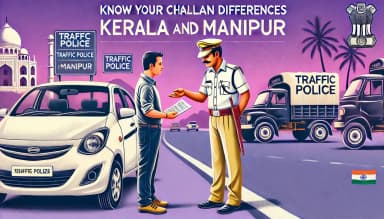Differences in Kerala and Manipur