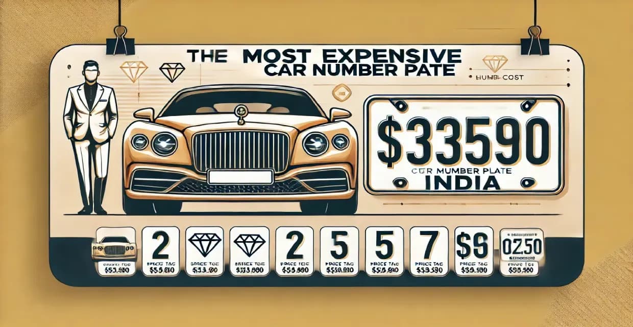 Top 10 Most Expensive Car Number Plates in India