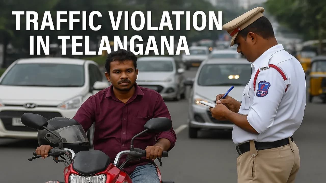 traffic violation in telangana
