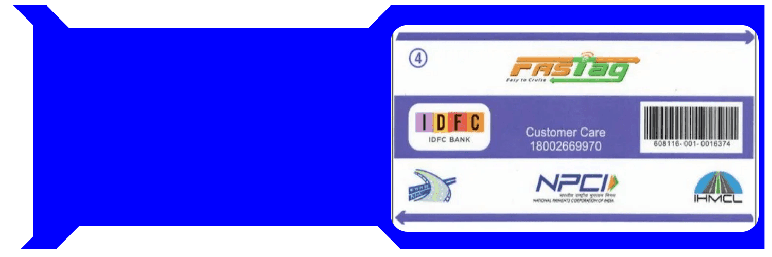 IDFC FASTag Recharge